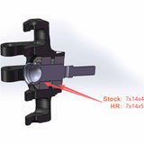 Hot Racing HRAAMN21M01 Aluminum Front Steering Knuckles, 1/16 ARRMA Mini Kraton