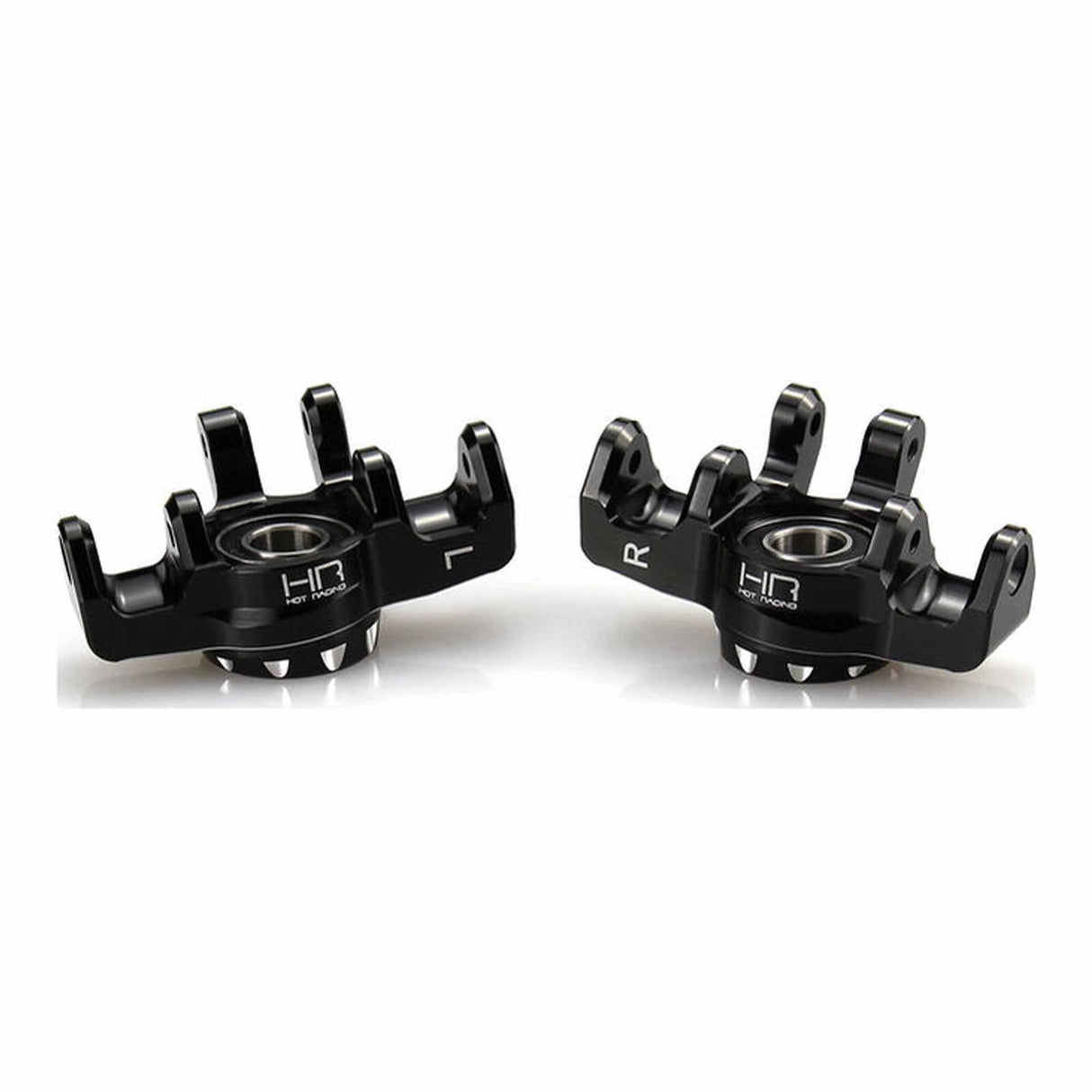 Hot Racing HRAAMN21M01 Aluminum Front Steering Knuckles, 1/16 ARRMA Mini Kraton