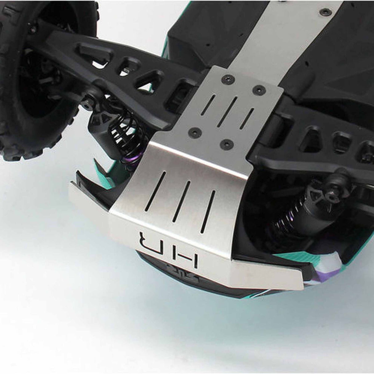 Hot Racing HRAAMN311K Stainless Steel Front Bumper/ Skid Plate, 1/16 ARRMA Mini Kraton