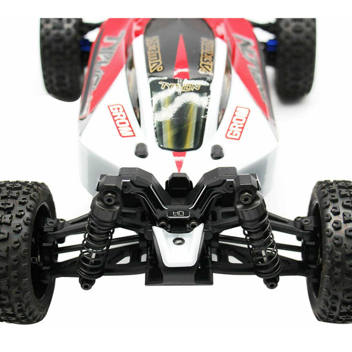 Hot Racing GRM28TY01 Aluminum Front Shock Tower Brace, 1/14 ARRMA Typhon GROM