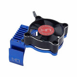 Hot Racing HRAMMX3535F01 Aluminum Heat Sink & High Volocity Fan, 540 & 550 Size Motors