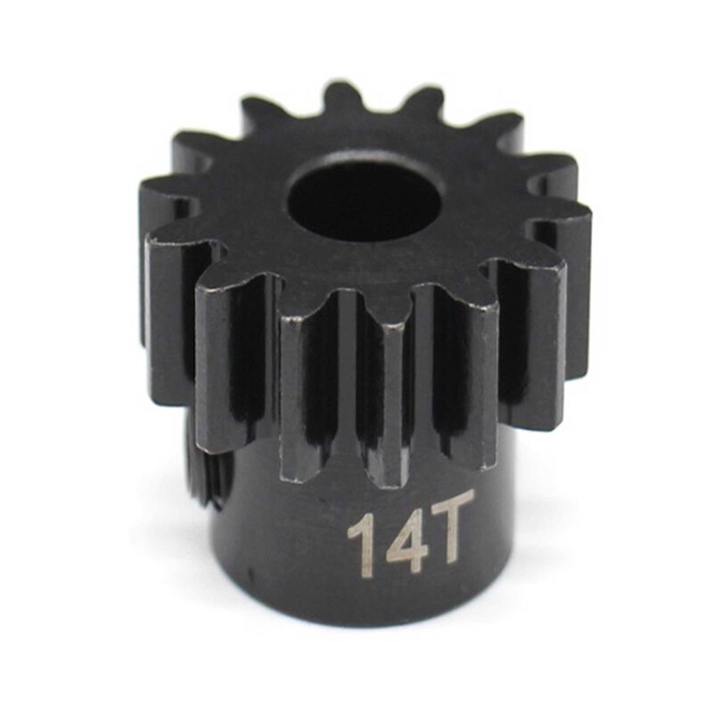 Hot Racing HRANSG14M15 14t Mod 1.5 Hardened Steel Pinion Gear 8mm Bor