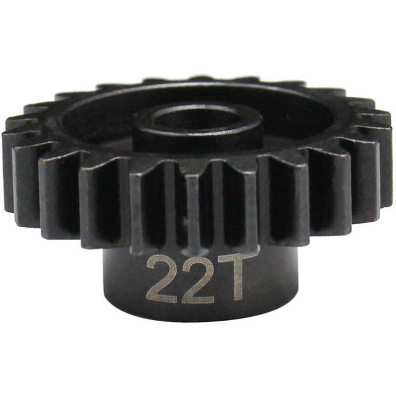 Hot Racing HRANSG22M15 22t Mod 1.5 Hardened Steel Pinion Gear 8mm Bore
