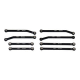 Hot Racing HRARACM133HFA01 Aluminum High Clearance 4-Link Set, 1/18 Redcat Ascent 18