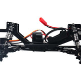 Hot Racing HRARACM133HFA01 Aluminum High Clearance 4-Link Set, 1/18 Redcat Ascent 18