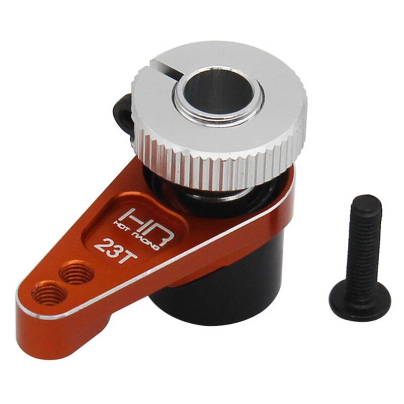 Hot Racing HRARBA48SH23 Aluminum Clamping Nut 23T Servo Saver: RYFT