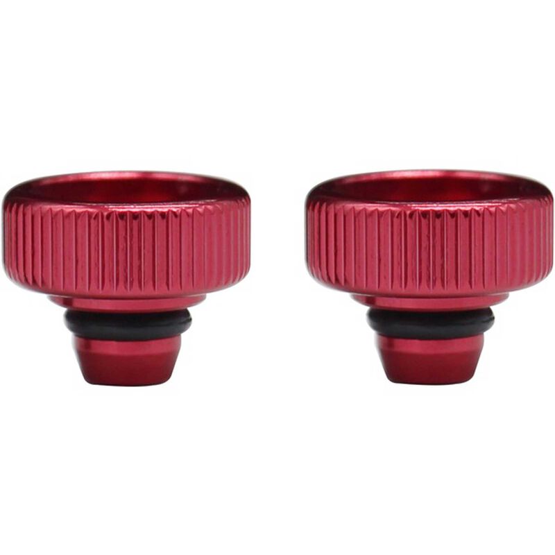 Hot Racing HRARCSB126M02 Battery Strap Thumb Nuts, Red: B5, B5M, B6