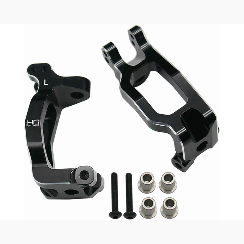 Hot Racing HRASLG1901 Aluminum Caster Blocks C-Hub Carrier Set Sledge