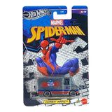 Hot Wheels Silver Series Spider-Man Complete Set of 5 (2026) - Limited Edition Collectible Diecast Cars