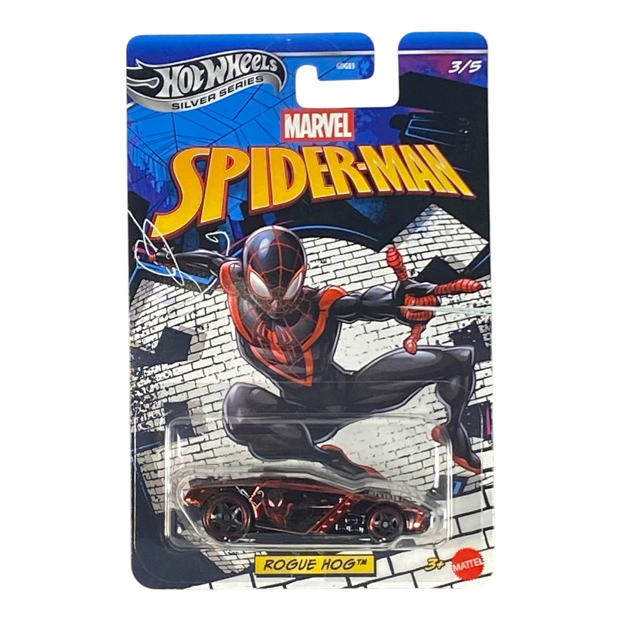 Hot Wheels - Silver Series - Spider-Man complete set of 5 (2026)