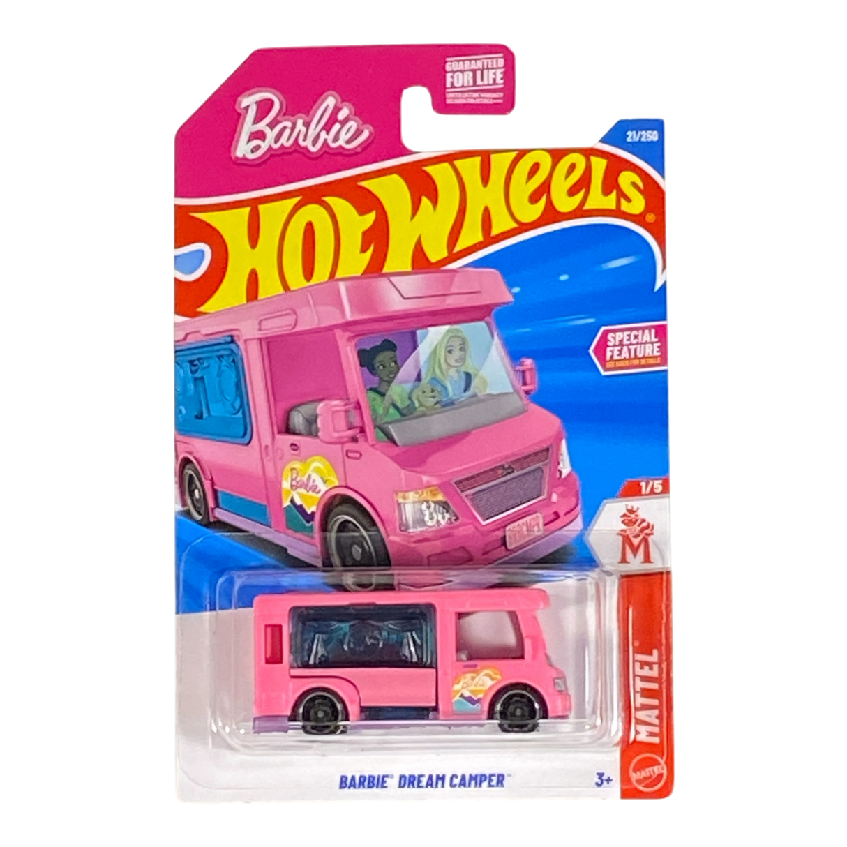 Hot Wheels Barbie Dream Camper | Mattel Series 1/5
