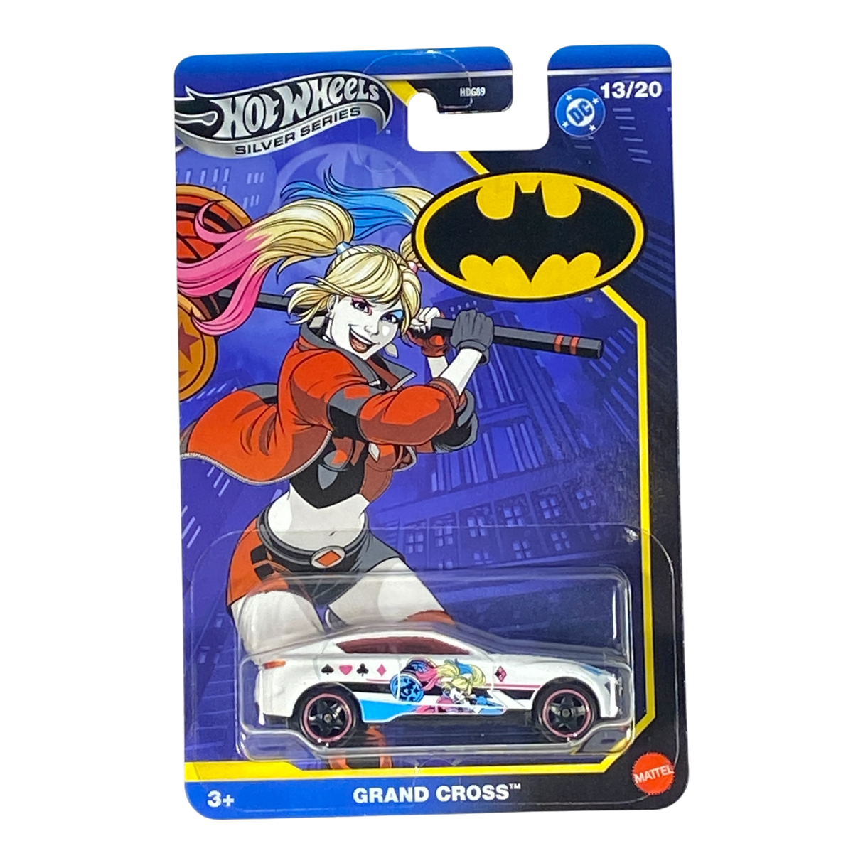 Hot Wheels Grand Cross "Harley Quinn" - Batman Silver Series 13/20