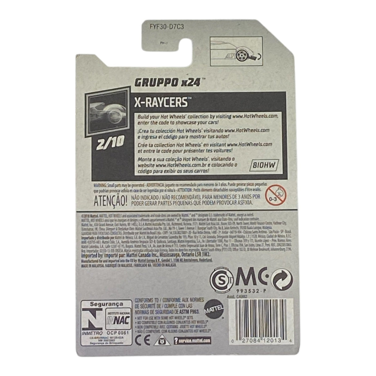 Hot Wheels Gruppo x24 - X-Raycers Series 2/10