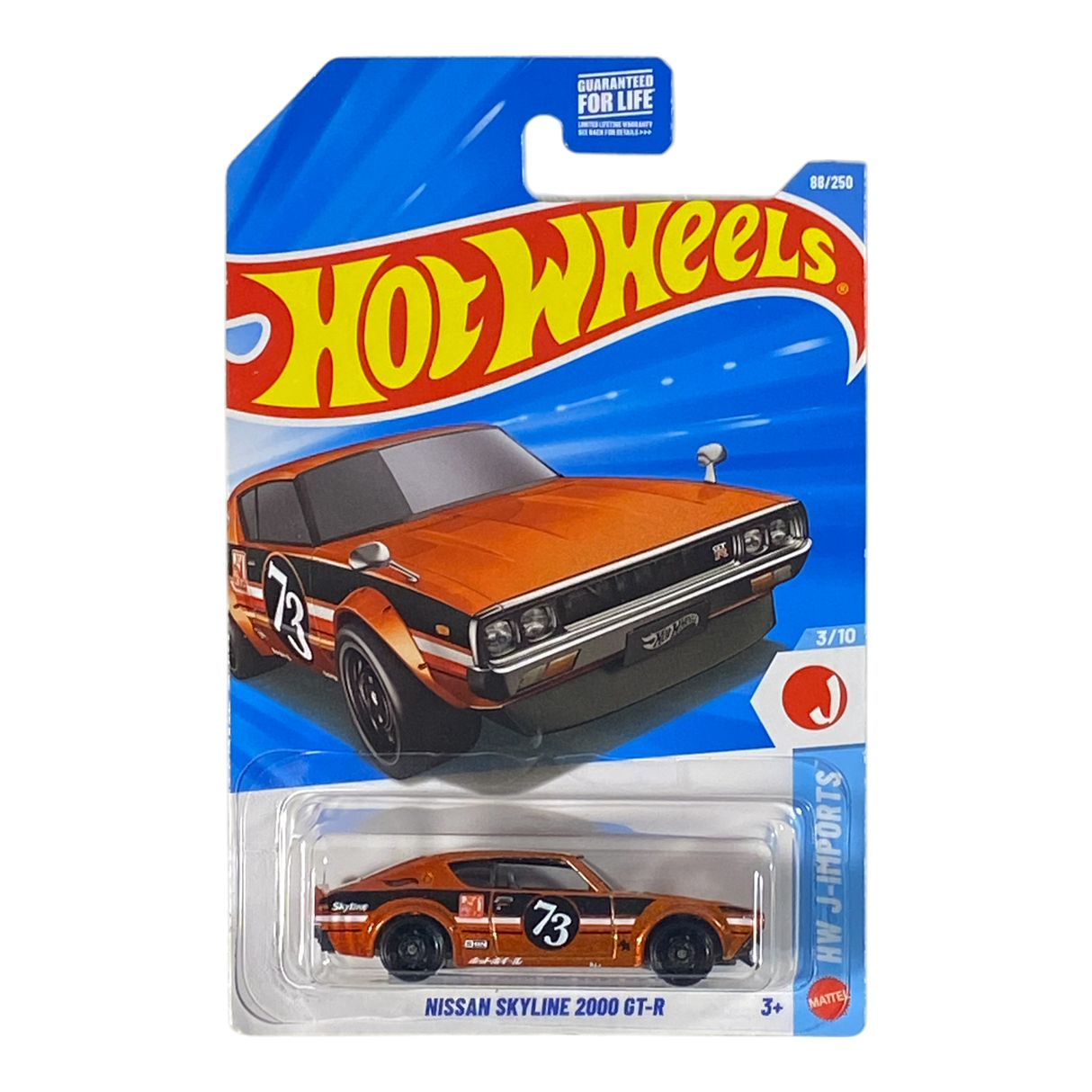 Hot Wheels Nissan Skyline 2000 GT-R | J-Imports Series 3/10