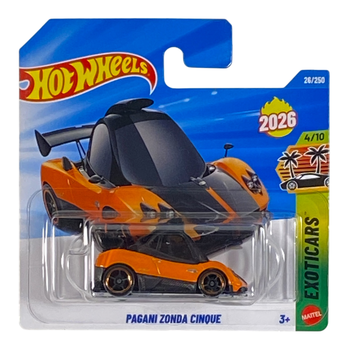Hot Wheels Pagani Zonda Cinque | Exoticars Series 4/10