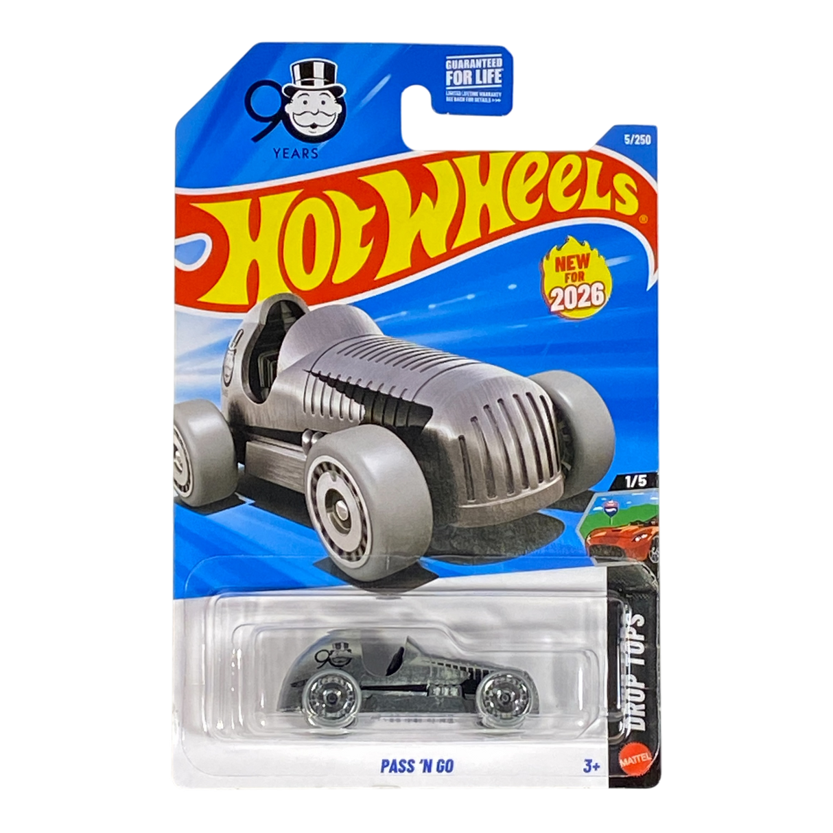 Hot Wheels Pass 'N Go | Monopoly Drop Tops Series 1/5