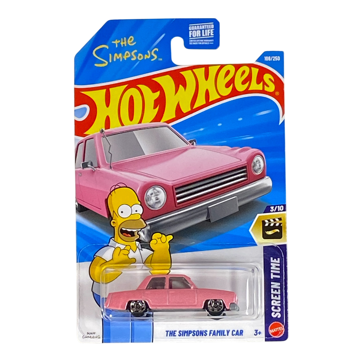 Hot Wheels Simpsons Family Car | Screen Time Series 3/10 – Island Hobby Nut