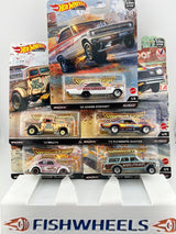 Hot Wheels Car Culture Dragstrip Demons 5-Car Set