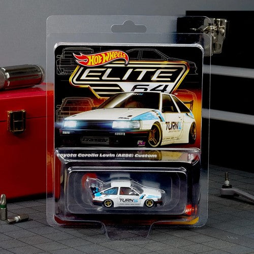 Hot Wheels Elite 64 – Toyota Corolla Levin (AE86) Custom – Turn 14 Edition