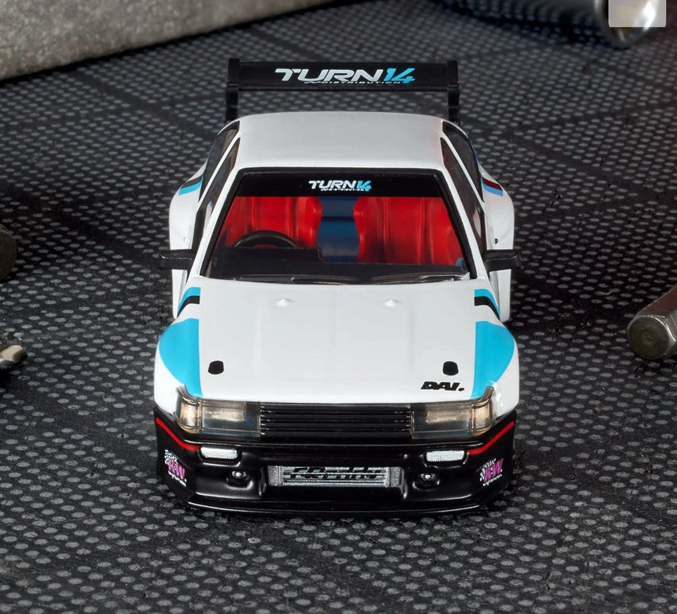 Hot Wheels Elite 64 – Toyota Corolla Levin (AE86) Custom – Turn 14 Edition