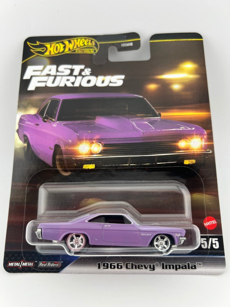 Hot Wheels Fast & Furious 5-Car Set