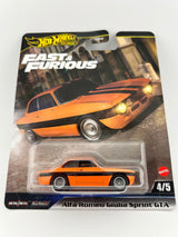 Hot Wheels Fast & Furious 5-Car Set