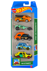 Hot Wheels HW Getaways | 5 pack Edition