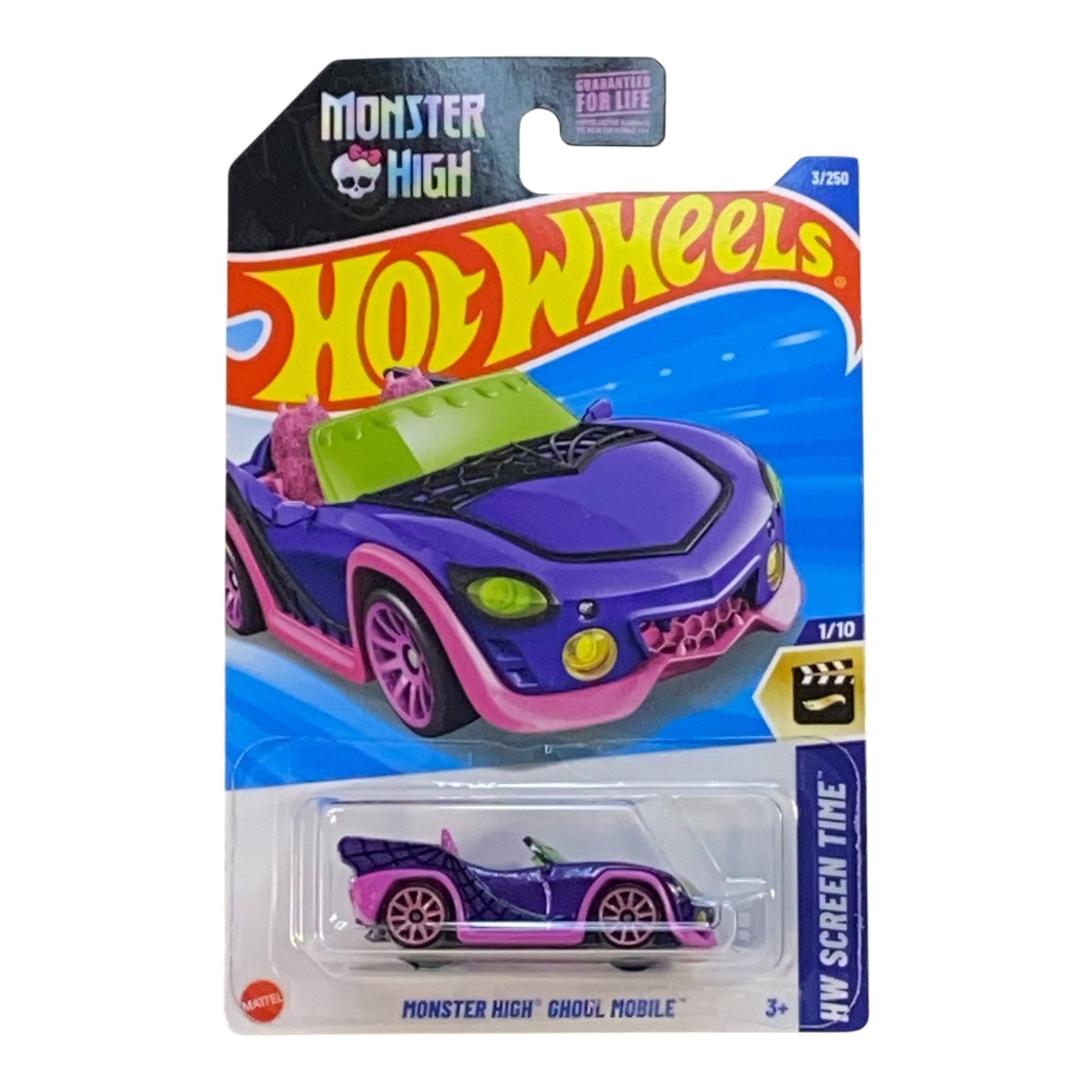 Hot Wheels Monster High Ghoul Mobile | Screen Time Series 1/10
