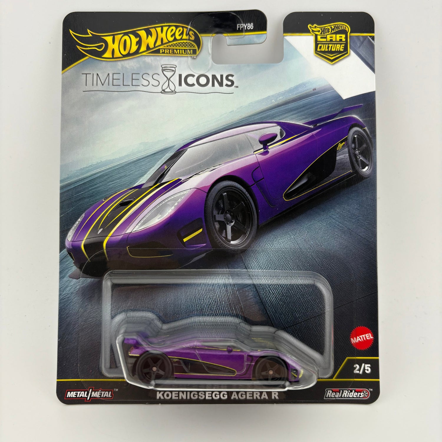 Hot Wheels Premium Timeless Icons – Koenigsegg Agera R