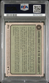 2023 TOPPS HERITAGE AARON JUDGE TRIBUTE  #3 - PSA 10