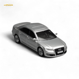 Motorhelix Audi A8 D3 Facelift Silver 1:64