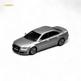 Motorhelix Audi A8 D3 Facelift Silver 1:64