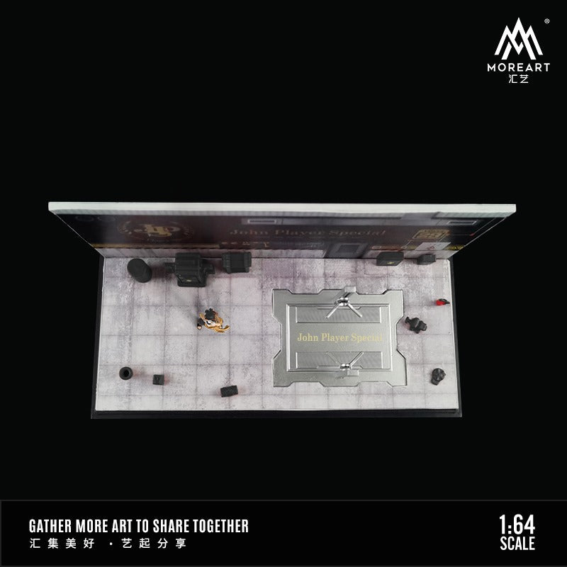 MoreArt AutoMobile Repair Workshop JPS Livery 1:64