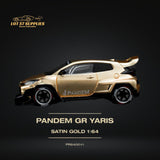 Pop Race Toyota Yaris GR Satin Gold 1:64
