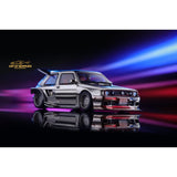 Liberty64 Volkswagen VW MK2 Widebody Silver Chrome 1:64