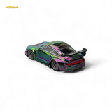 Star Model Porsche RWB 993 Magic Purple-Green 1:64