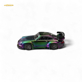 Star Model Porsche RWB 993 Magic Purple-Green 1:64