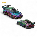 Star Model Porsche RWB 993 Magic Purple-Green 1:64