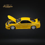 Focal Horizon Skyline R33 GT-R 400R Yellow 1:64
