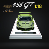 IVY MERIT Ferrari 458 GT LBWK 1:18 Resin