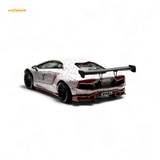King Model Lamborghini Aventador LP700-4 White LV Livery 1:64