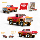 Auto World 1983 Chevrolet Silverado K10 Lifted 1:64