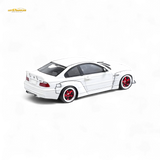 FLAME BMW M3 E46 Widebody Pandem Pearlescent White 1:64