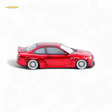 FLAME BMW M3 E46 Widebody Pandem Metallic Red 1:64
