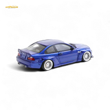FLAME BMW M3 E46 Widebody Pandem Metallic Blue 1:64