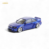 FLAME BMW M3 E46 Widebody Pandem Metallic Blue 1:64