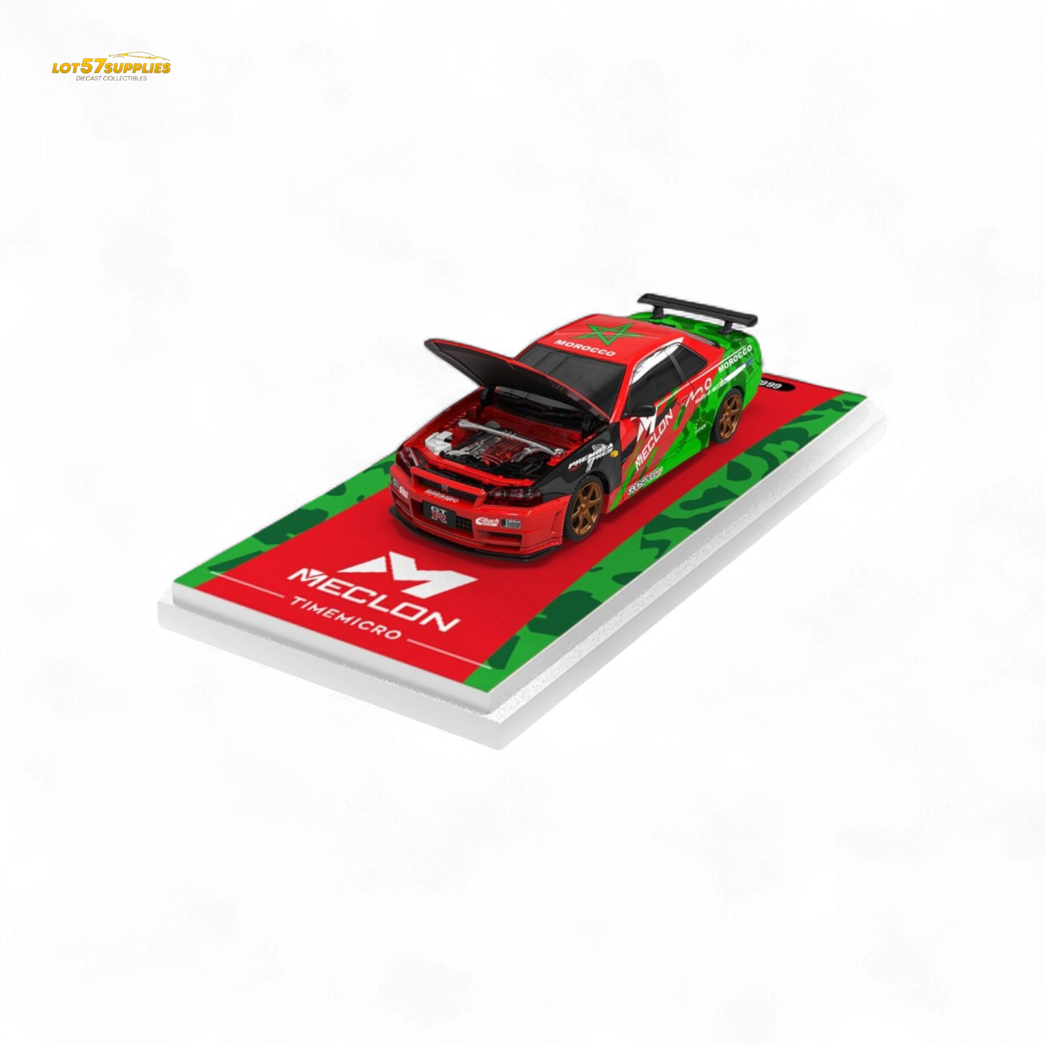 TimeMicro MECLON GT-R R34 Ordinary 1:64
