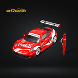 STAR RACE Porsche 911 GT3 Coca Cola Livery Figure Version 1:64