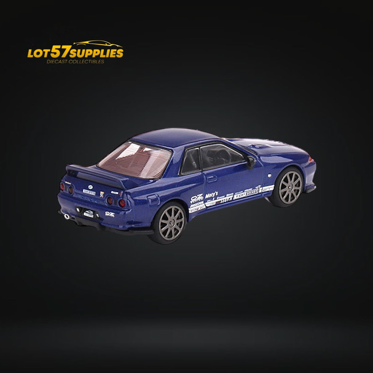 Mini-GT Nissan Skyline GT-R R32 Metallic Blue 1:64