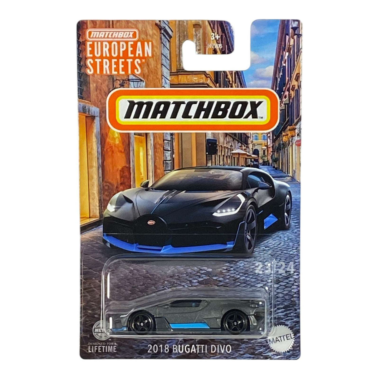 Matchbox 2018 Bugatti Divo European Streets 23/24 Die-Cast Car
